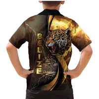 Belize Emancipation Day Family Matching Mermaid Dress and Hawaiian Shirt A Nation Proud And Free - Wonder Print Shop