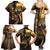 Belize Emancipation Day Family Matching Summer Maxi Dress and Hawaiian Shirt A Nation Proud And Free - Wonder Print Shop