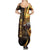 Belize Emancipation Day Family Matching Summer Maxi Dress and Hawaiian Shirt A Nation Proud And Free - Wonder Print Shop
