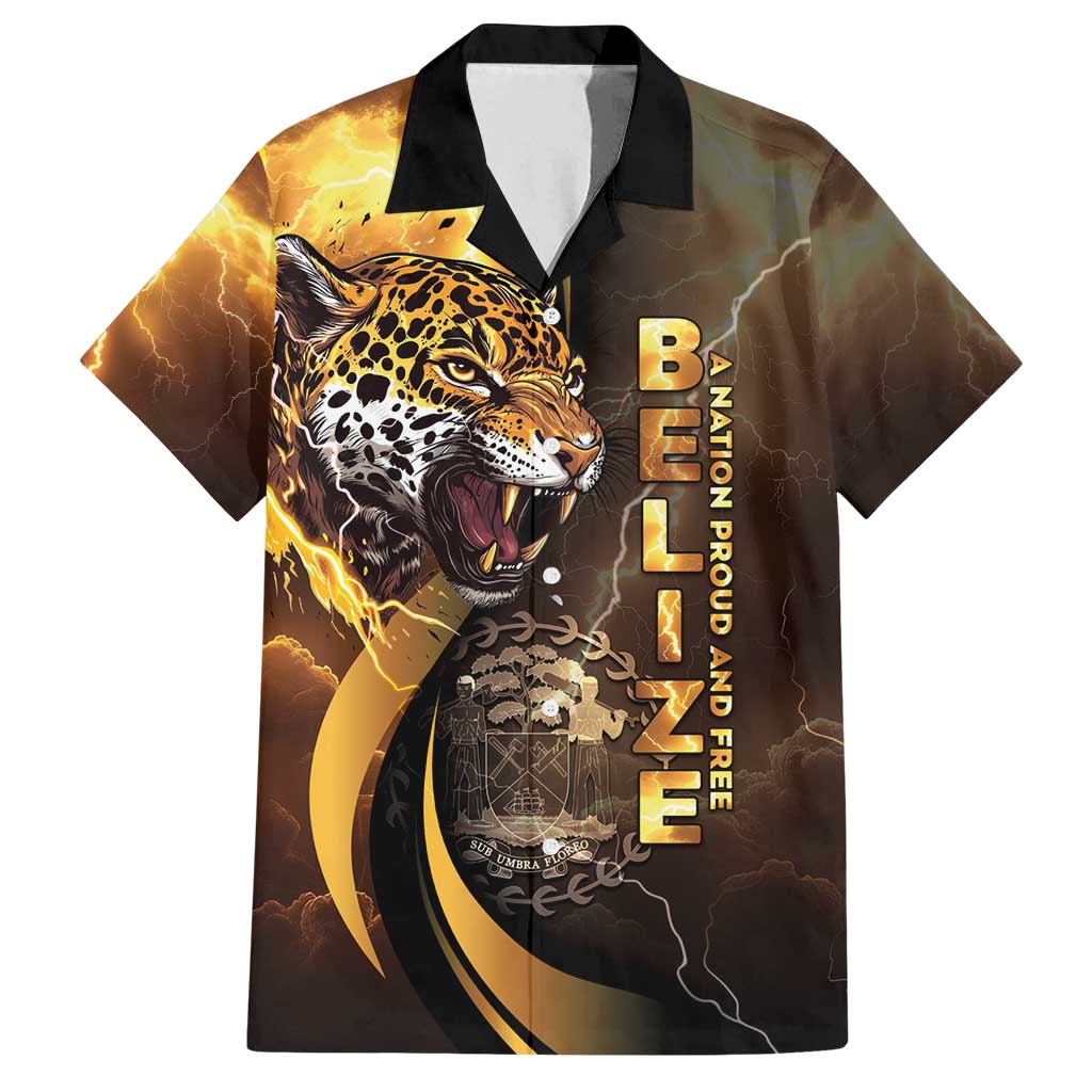 Belize Emancipation Day Family Matching Tank Maxi Dress and Hawaiian Shirt A Nation Proud And Free - Wonder Print Shop