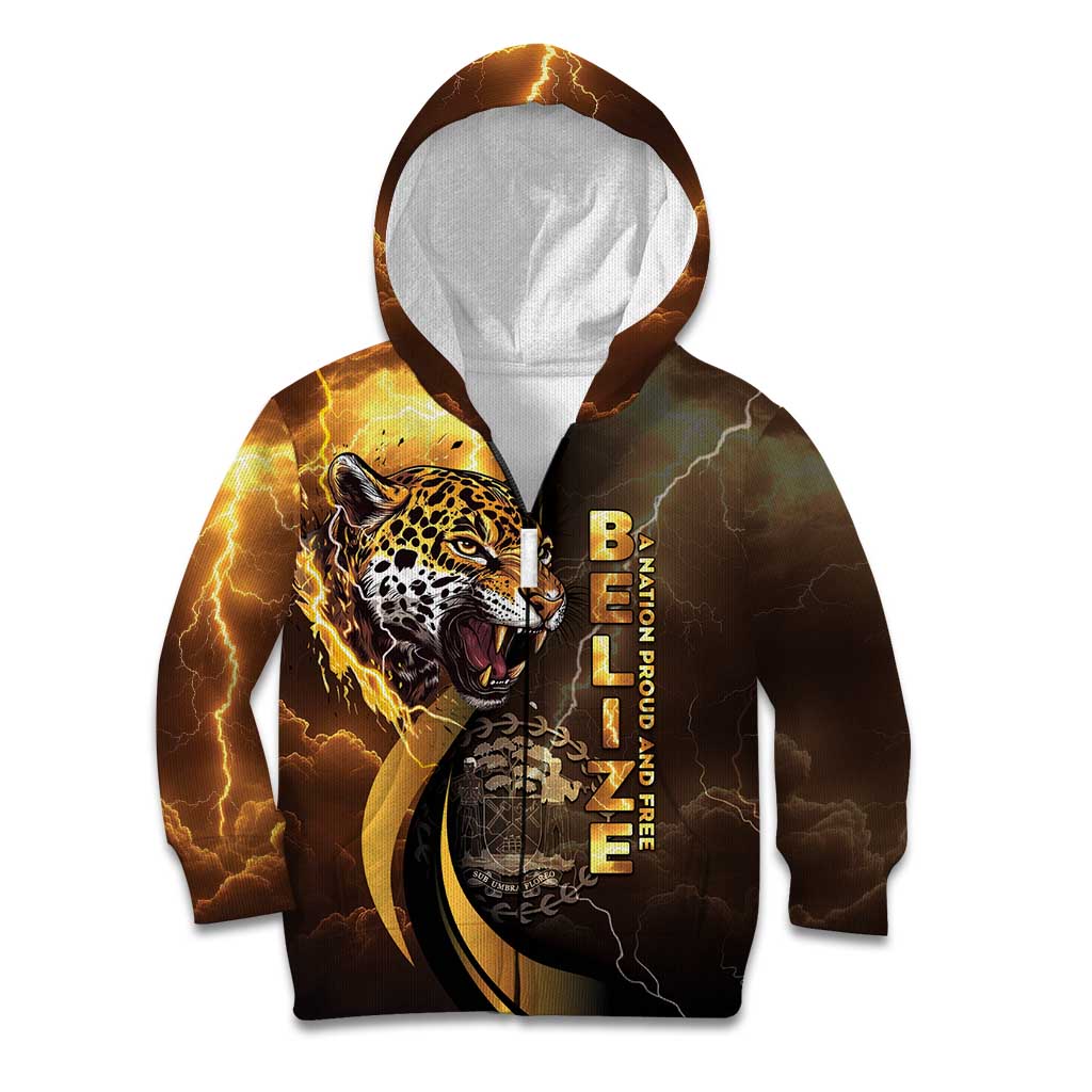 Belize Emancipation Day Kid Hoodie A Nation Proud And Free - Wonder Print Shop