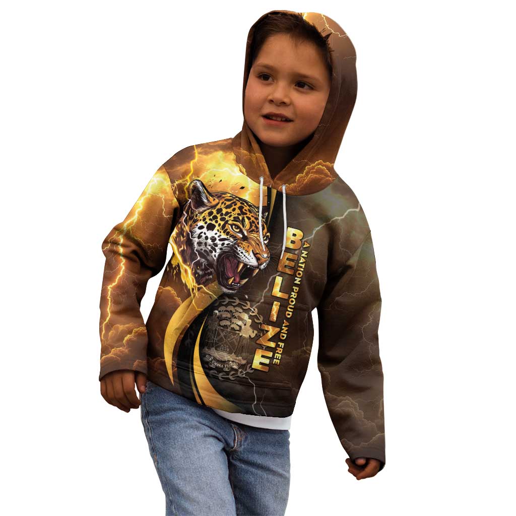 Belize Emancipation Day Kid Hoodie A Nation Proud And Free - Wonder Print Shop