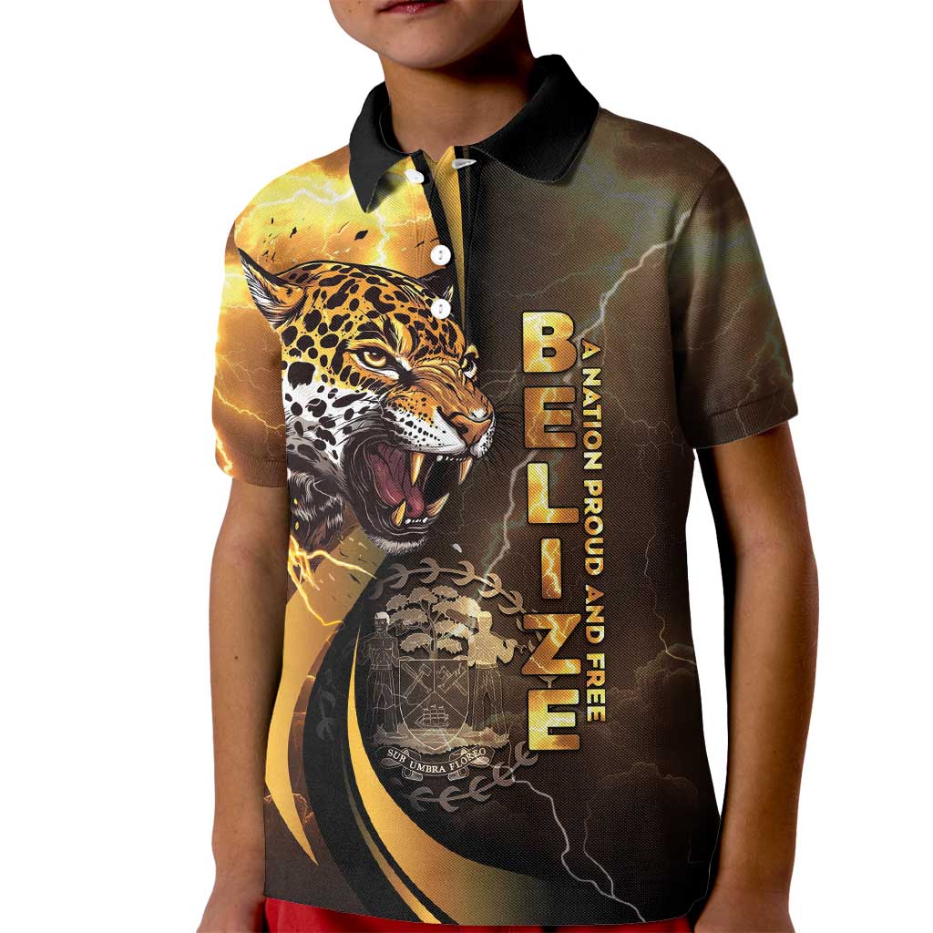 Belize Emancipation Day Kid Polo Shirt A Nation Proud And Free - Wonder Print Shop