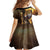 Belize Emancipation Day Kid Short Sleeve Dress A Nation Proud And Free - Wonder Print Shop