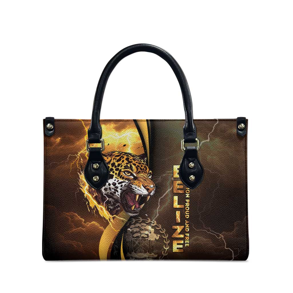 Belize Emancipation Day Leather Bag A Nation Proud And Free - Wonder Print Shop