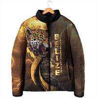 Belize Emancipation Day Padded Jacket A Nation Proud And Free - Wonder Print Shop