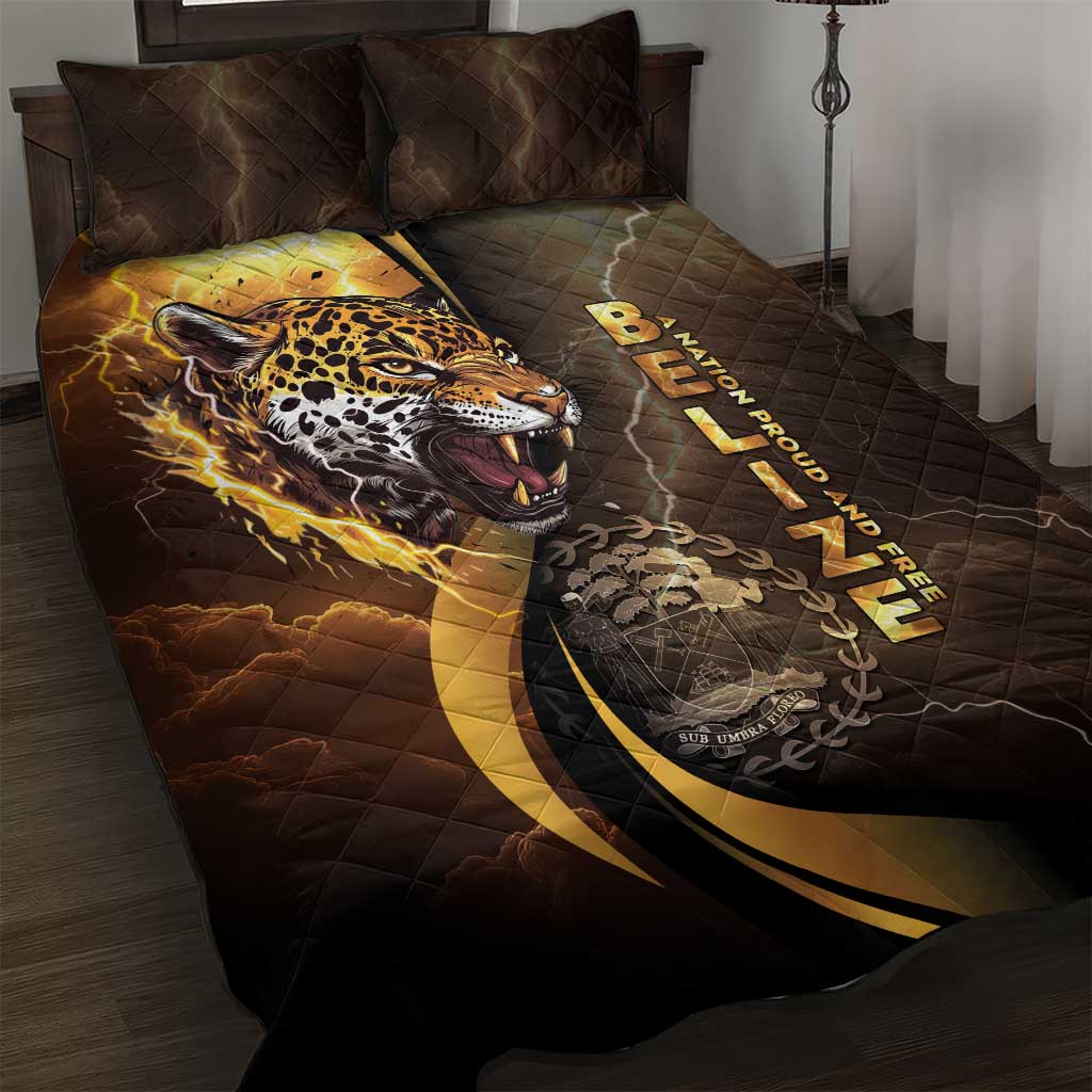 Belize Emancipation Day Quilt Bed Set A Nation Proud And Free - Wonder Print Shop
