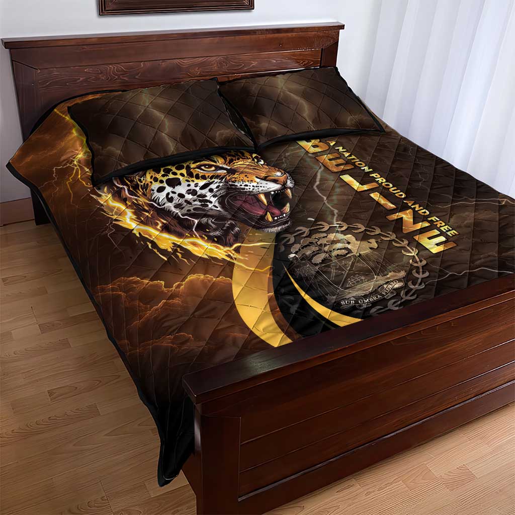 Belize Emancipation Day Quilt Bed Set A Nation Proud And Free - Wonder Print Shop