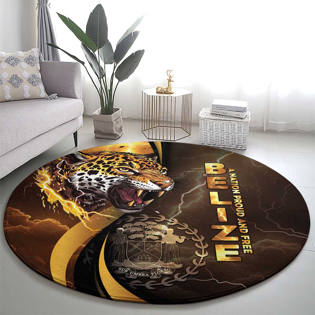 Belize Emancipation Day Round Carpet A Nation Proud And Free - Wonder Print Shop