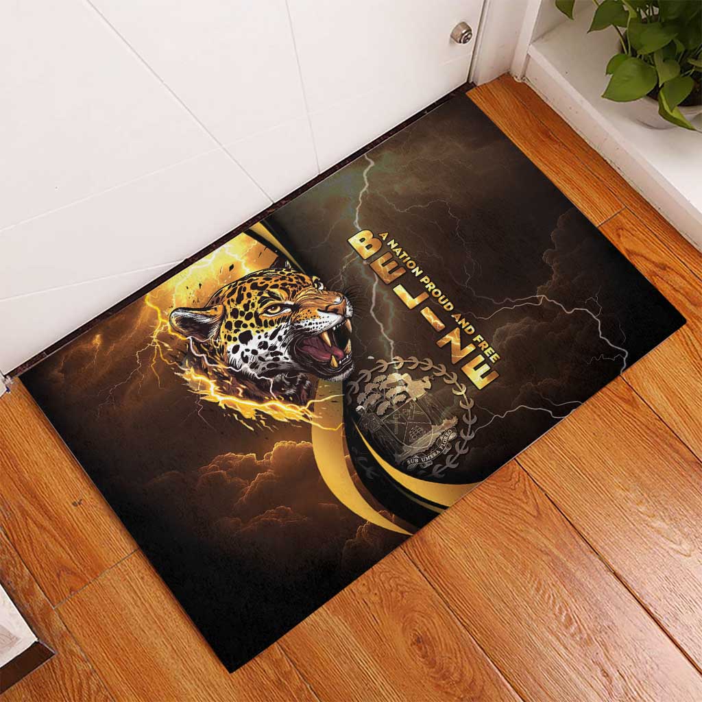 Belize Emancipation Day Rubber Doormat A Nation Proud And Free - Wonder Print Shop