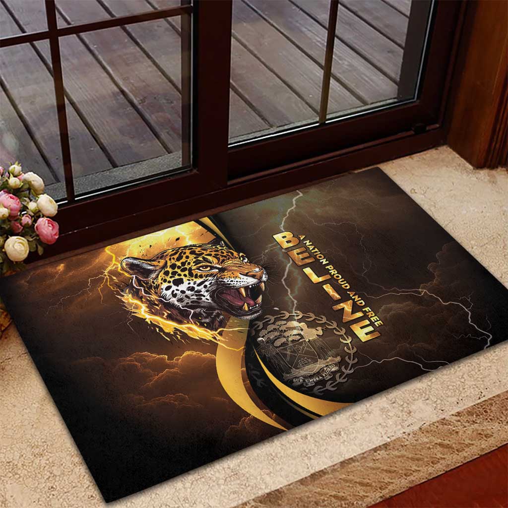Belize Emancipation Day Rubber Doormat A Nation Proud And Free - Wonder Print Shop