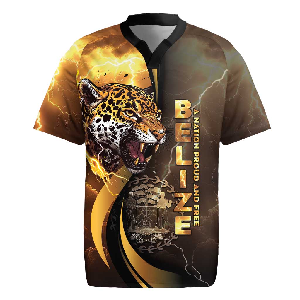 Belize Emancipation Day Rugby Jersey A Nation Proud And Free - Wonder Print Shop