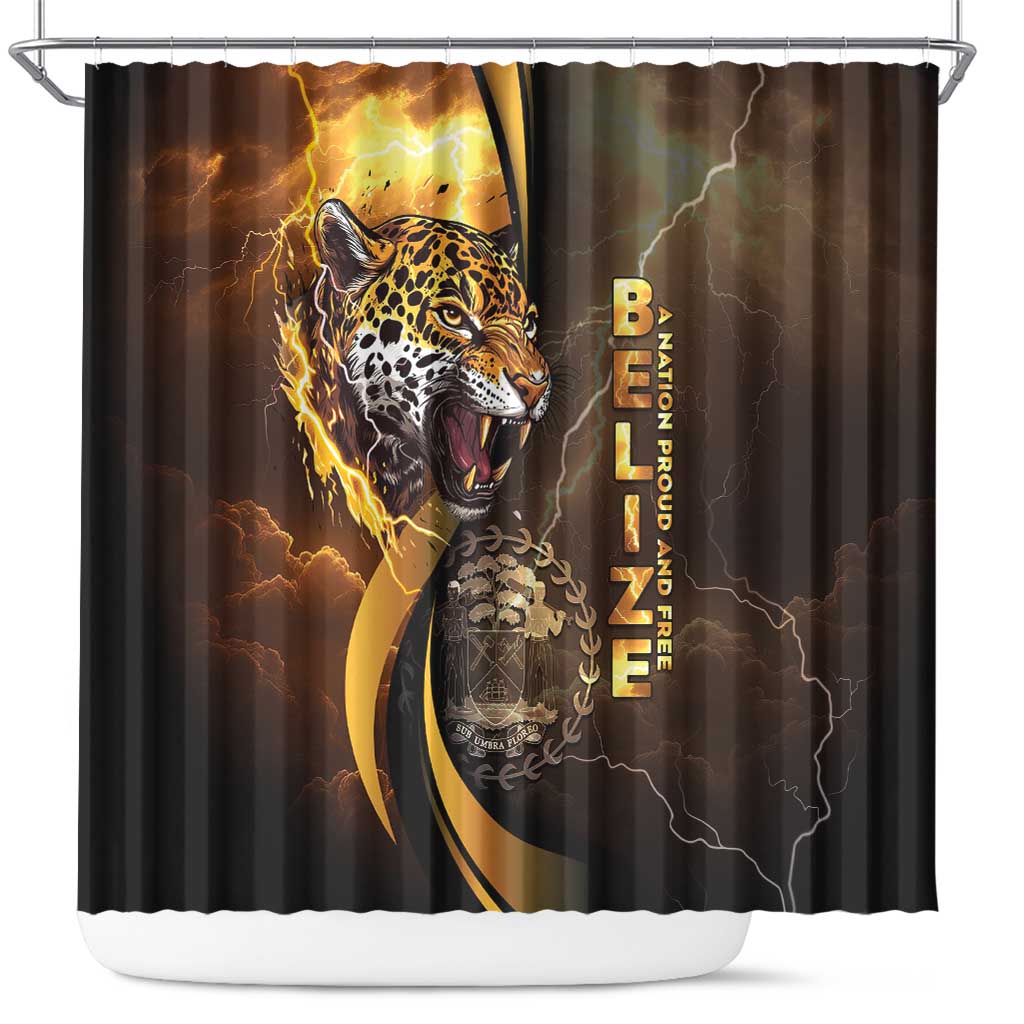 Belize Emancipation Day Shower Curtain A Nation Proud And Free - Wonder Print Shop