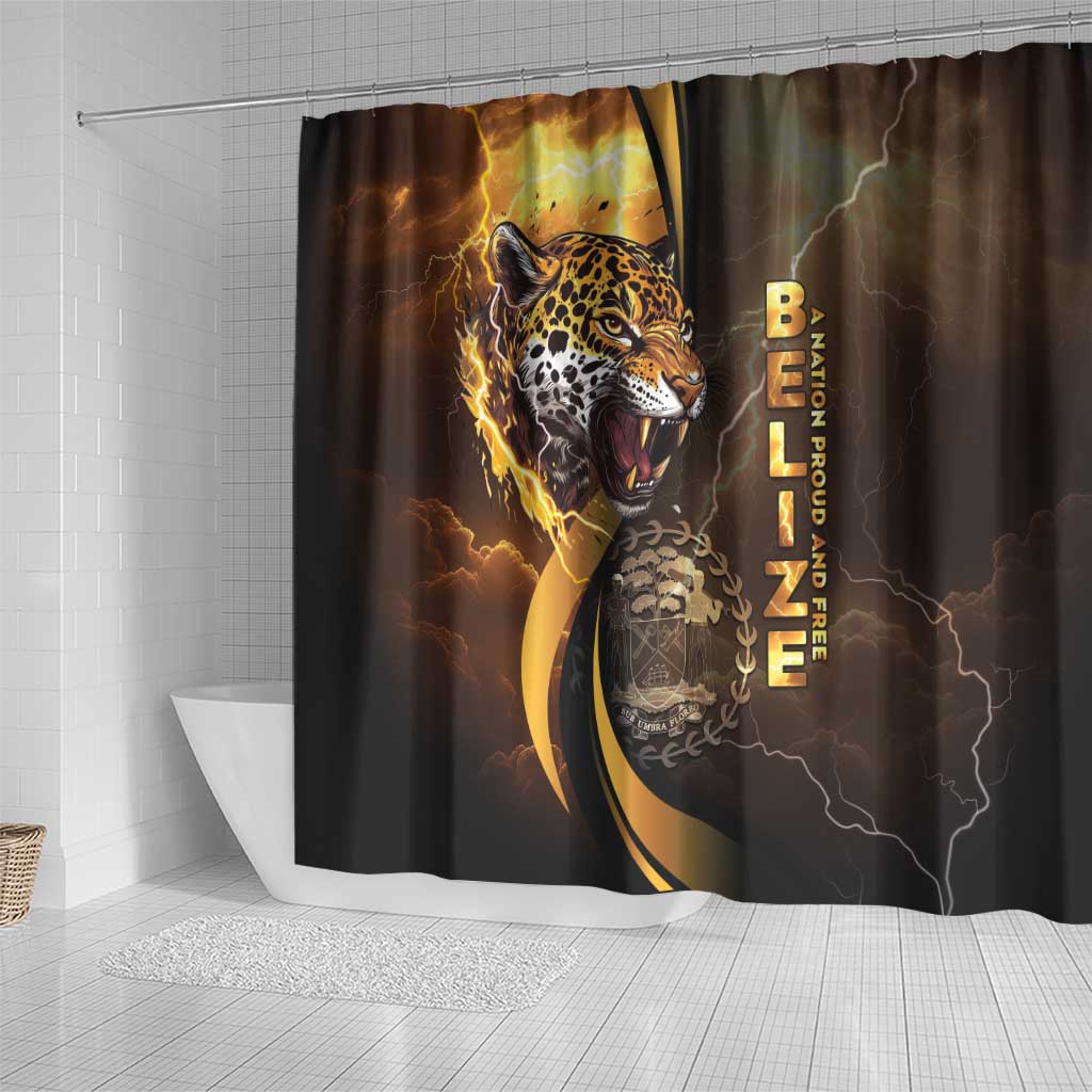Belize Emancipation Day Shower Curtain A Nation Proud And Free - Wonder Print Shop