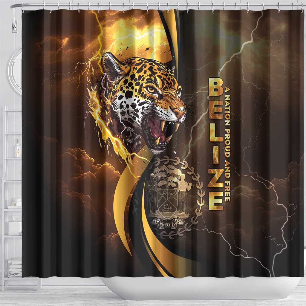 Belize Emancipation Day Shower Curtain A Nation Proud And Free - Wonder Print Shop