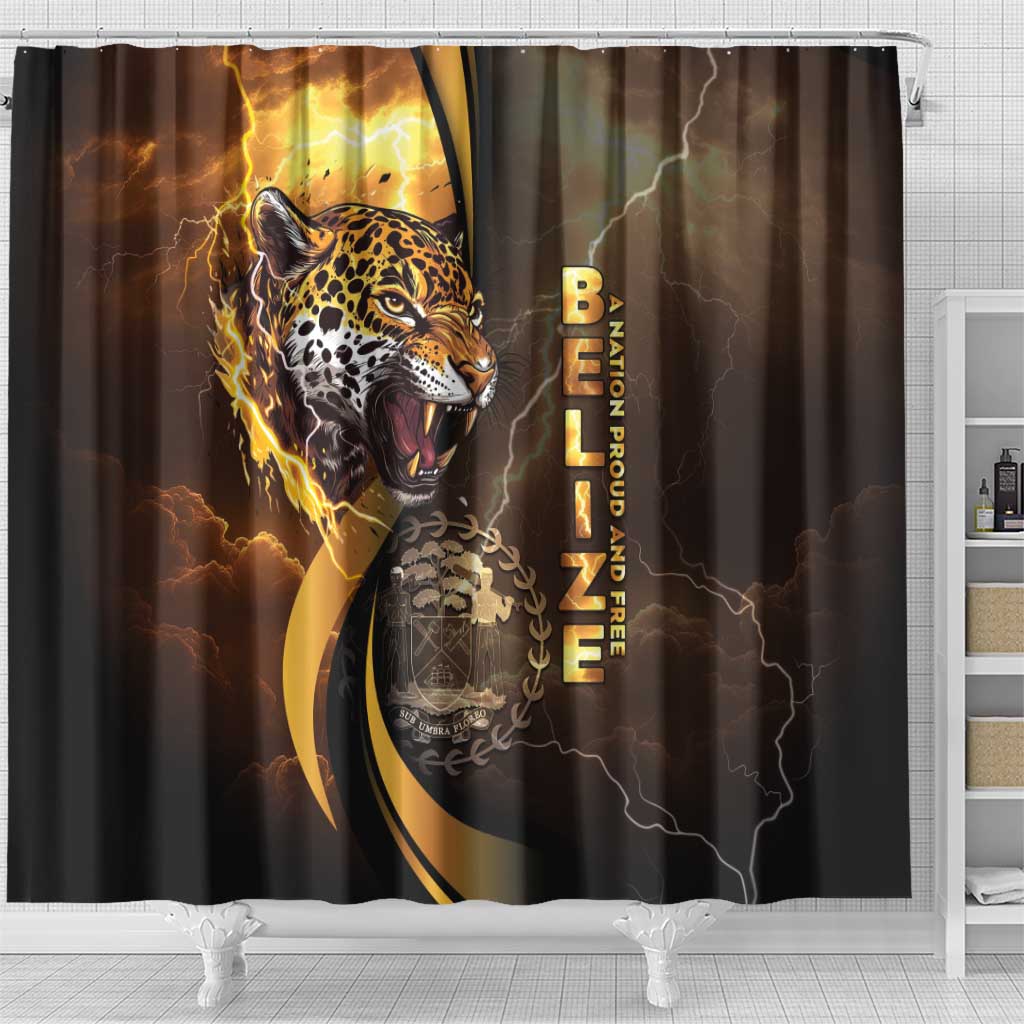 Belize Emancipation Day Shower Curtain A Nation Proud And Free - Wonder Print Shop