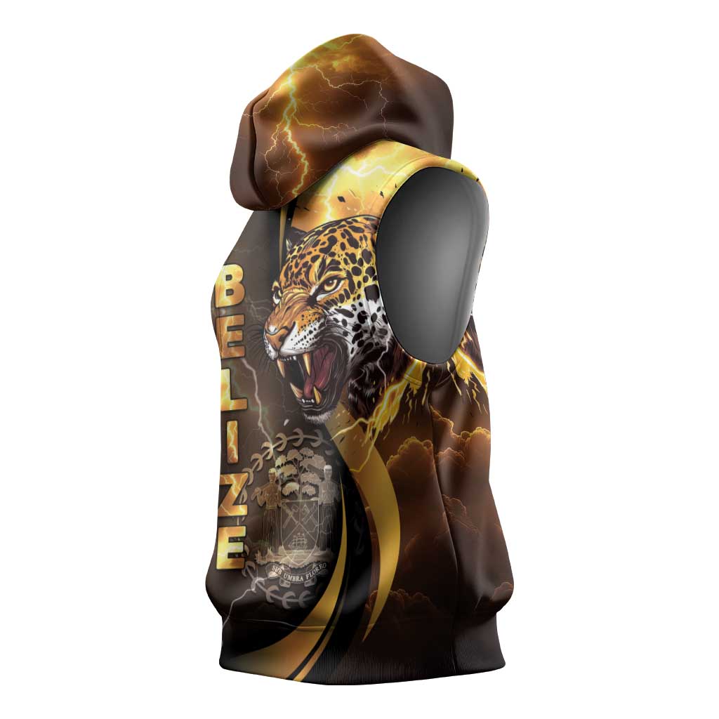 Belize Emancipation Day Sleeveless Hoodie A Nation Proud And Free - Wonder Print Shop