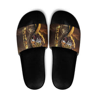 Belize Emancipation Day Slide Sandals A Nation Proud And Free - Wonder Print Shop