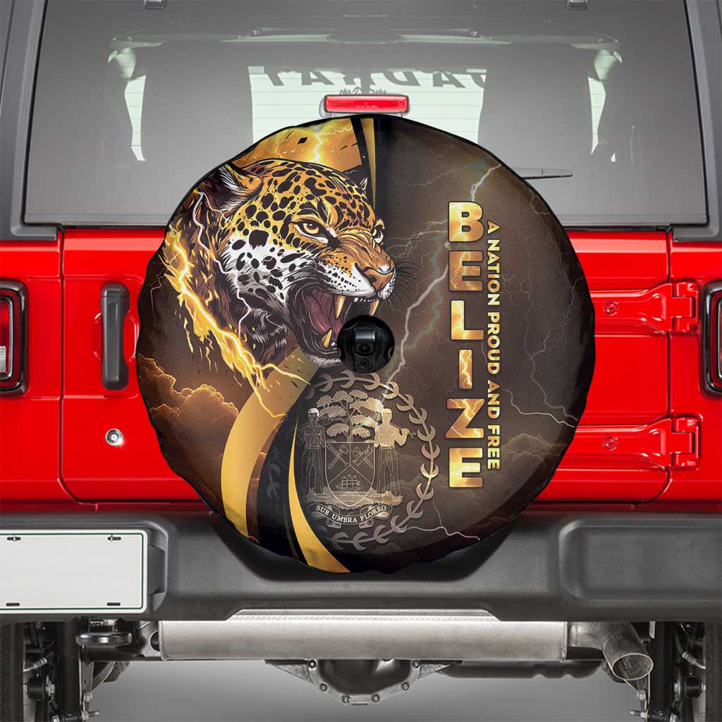 Belize Emancipation Day Spare Tire Cover A Nation Proud And Free - Wonder Print Shop