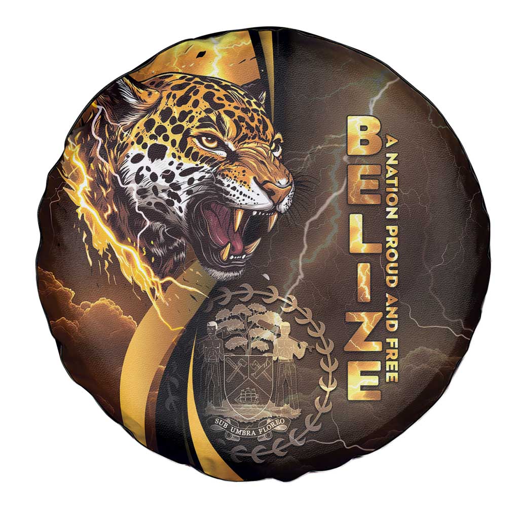 Belize Emancipation Day Spare Tire Cover A Nation Proud And Free - Wonder Print Shop