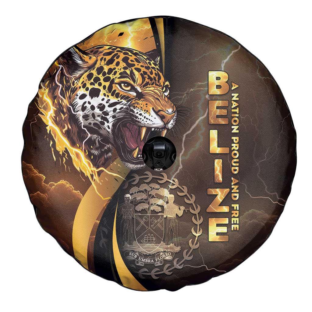 Belize Emancipation Day Spare Tire Cover A Nation Proud And Free - Wonder Print Shop