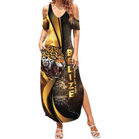 Belize Emancipation Day Summer Maxi Dress A Nation Proud And Free - Wonder Print Shop