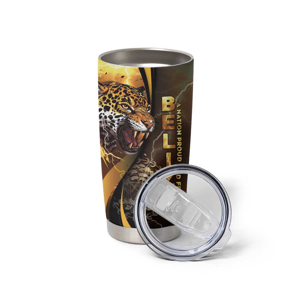 Belize Emancipation Day Tumbler Cup A Nation Proud And Free - Wonder Print Shop