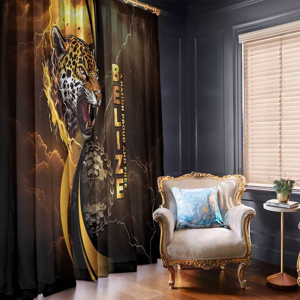 Belize Emancipation Day Window Curtain A Nation Proud And Free - Wonder Print Shop