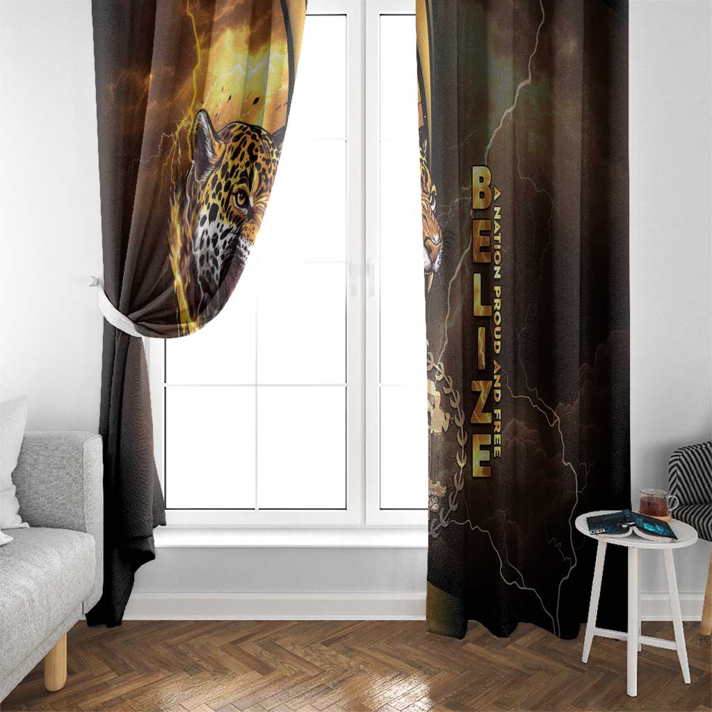 Belize Emancipation Day Window Curtain A Nation Proud And Free - Wonder Print Shop
