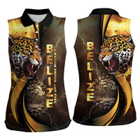 Belize Emancipation Day Women Sleeveless Polo Shirt A Nation Proud And Free - Wonder Print Shop