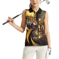 Belize Emancipation Day Women Sleeveless Polo Shirt A Nation Proud And Free - Wonder Print Shop