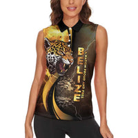 Belize Emancipation Day Women Sleeveless Polo Shirt A Nation Proud And Free - Wonder Print Shop