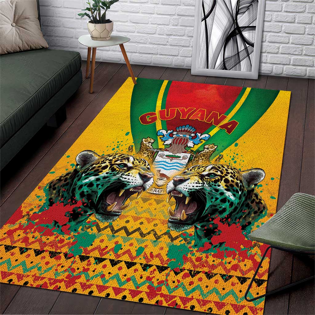 Guyana Emancipation Day Area Rug Guyanese And Pride - Wonder Print Shop