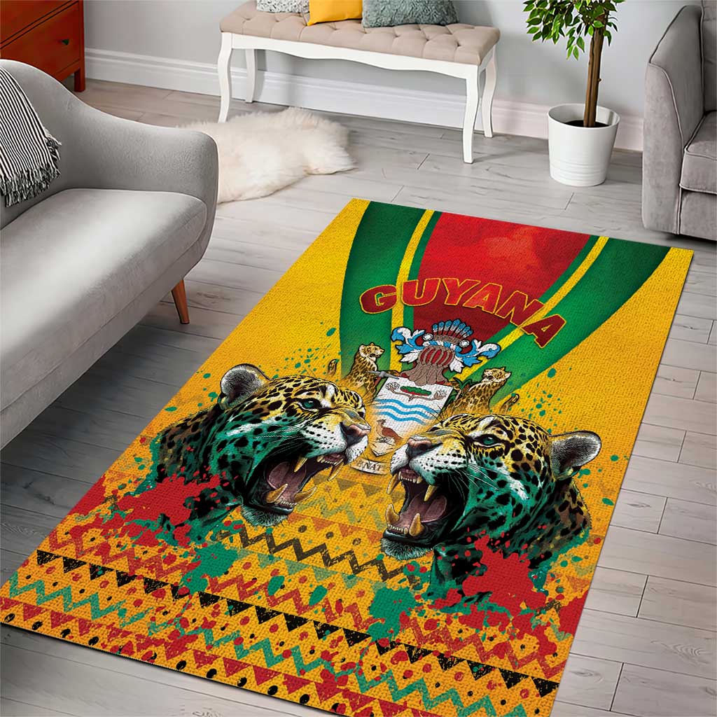 Guyana Emancipation Day Area Rug Guyanese And Pride - Wonder Print Shop