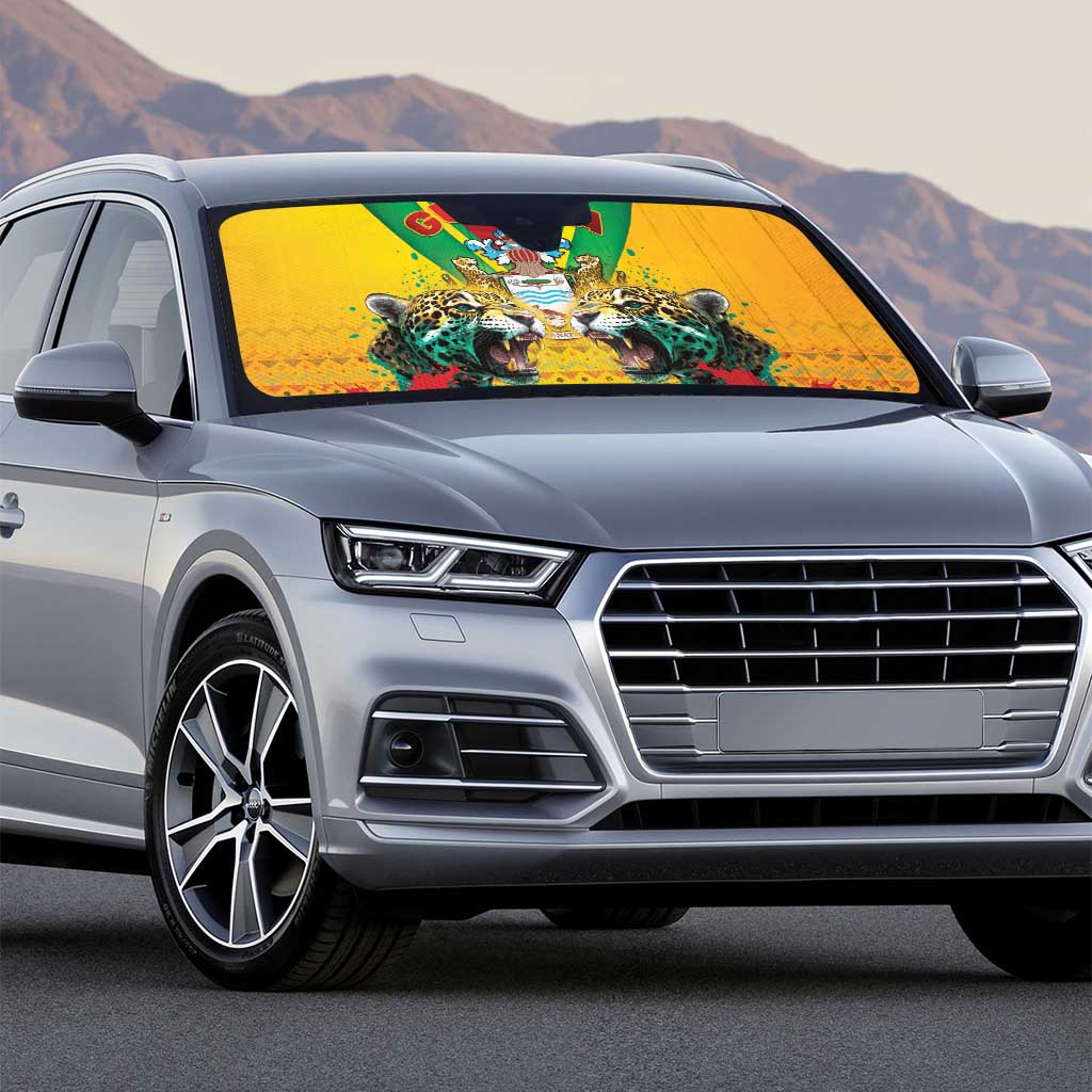 Guyana Emancipation Day Auto Sun Shade Guyanese And Pride - Wonder Print Shop