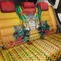 Guyana Emancipation Day Back Car Seat Cover Guyanese And Pride - Wonder Print Shop