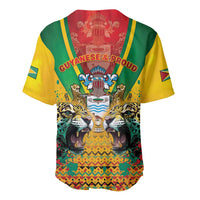 Guyana Emancipation Day Baseball Jersey Guyanese And Pride - Wonder Print Shop