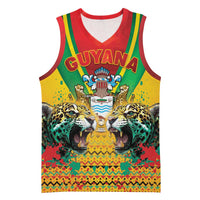 Guyana Emancipation Day Basketball Jersey Guyanese And Pride - Wonder Print Shop