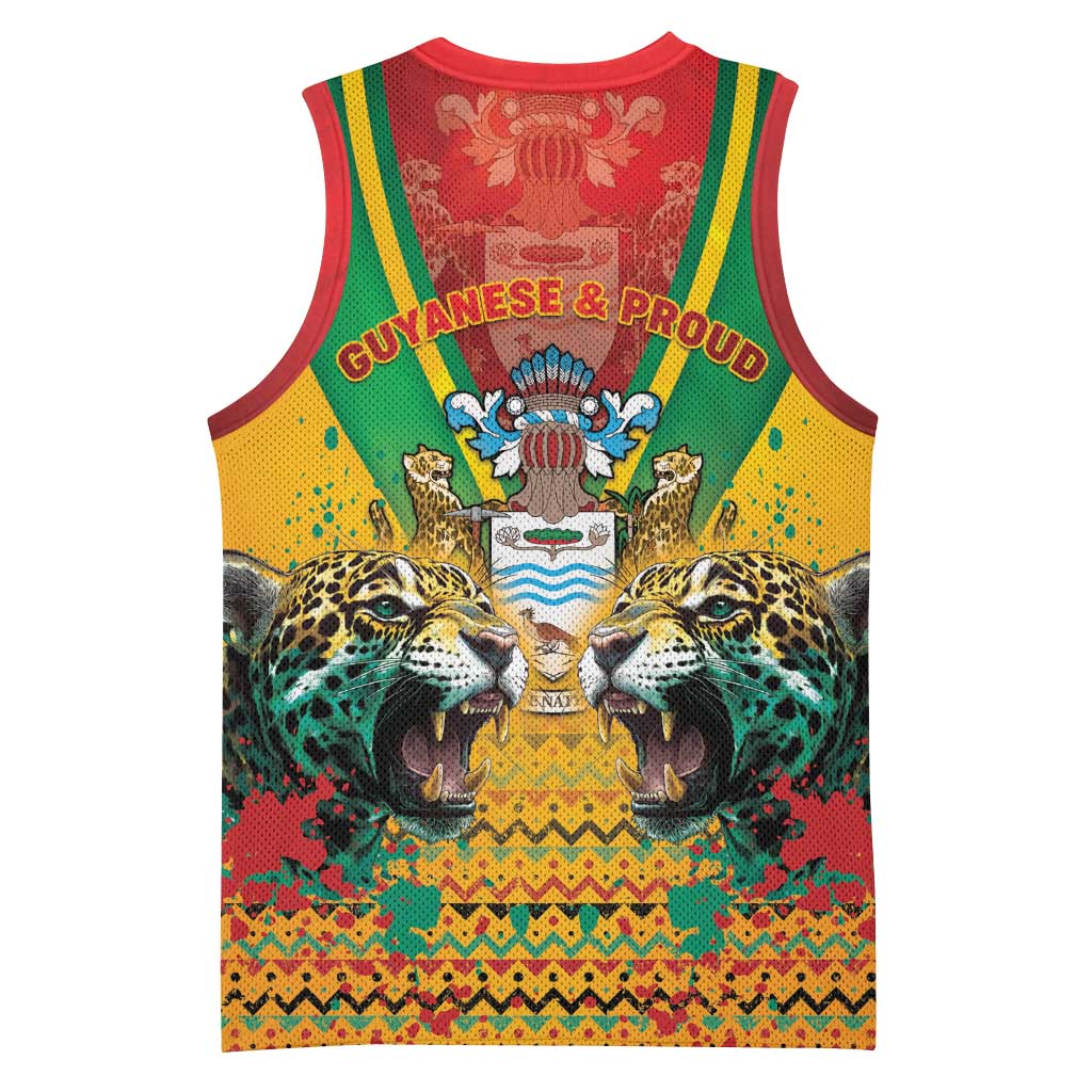 Guyana Emancipation Day Basketball Jersey Guyanese And Pride - Wonder Print Shop