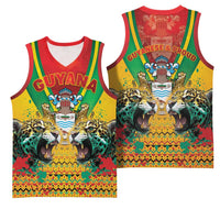 Guyana Emancipation Day Basketball Jersey Guyanese And Pride - Wonder Print Shop