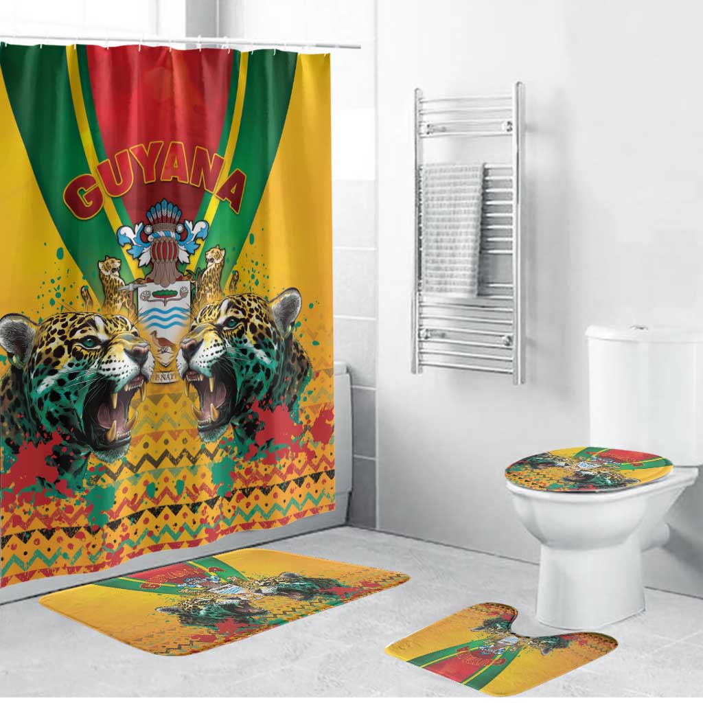 Guyana Emancipation Day Bathroom Set Guyanese And Pride - Wonder Print Shop