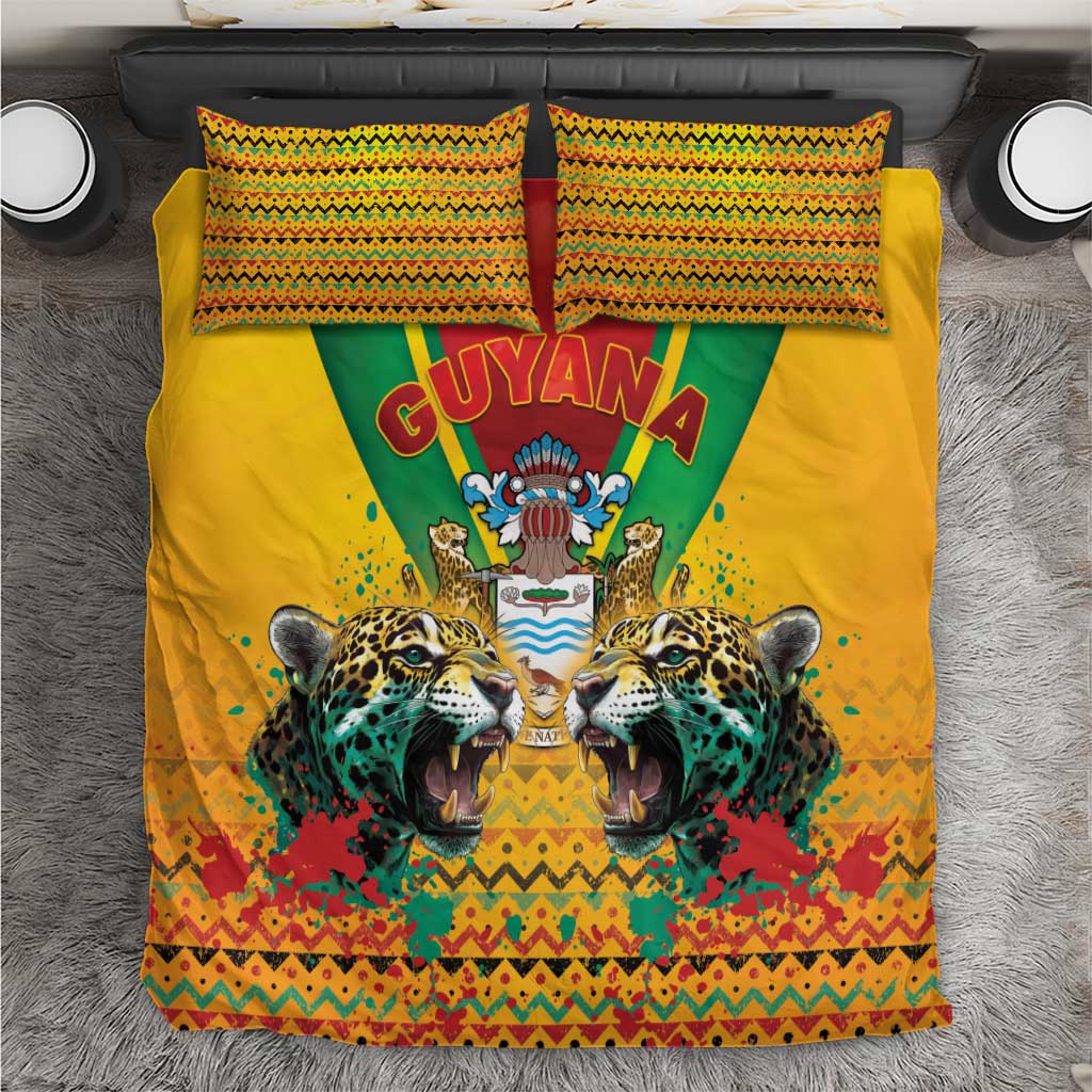 Guyana Emancipation Day Bedding Set Guyanese And Pride - Wonder Print Shop