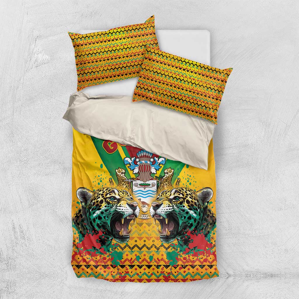 Guyana Emancipation Day Bedding Set Guyanese And Pride - Wonder Print Shop