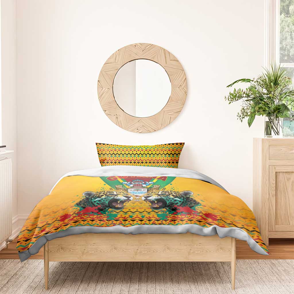 Guyana Emancipation Day Bedding Set Guyanese And Pride - Wonder Print Shop