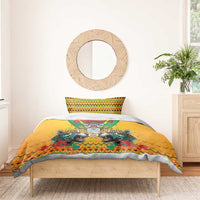 Guyana Emancipation Day Bedding Set Guyanese And Pride - Wonder Print Shop