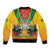 Guyana Emancipation Day Bomber Jacket Guyanese And Pride - Wonder Print Shop