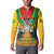 Guyana Emancipation Day Button Sweatshirt Guyanese And Pride - Wonder Print Shop