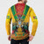 Guyana Emancipation Day Button Sweatshirt Guyanese And Pride - Wonder Print Shop
