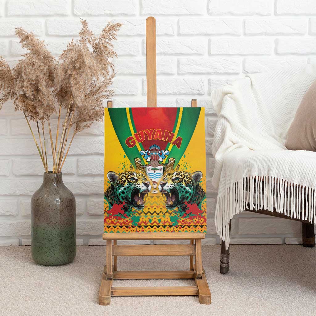 Guyana Emancipation Day Canvas Wall Art Guyanese And Pride - Wonder Print Shop