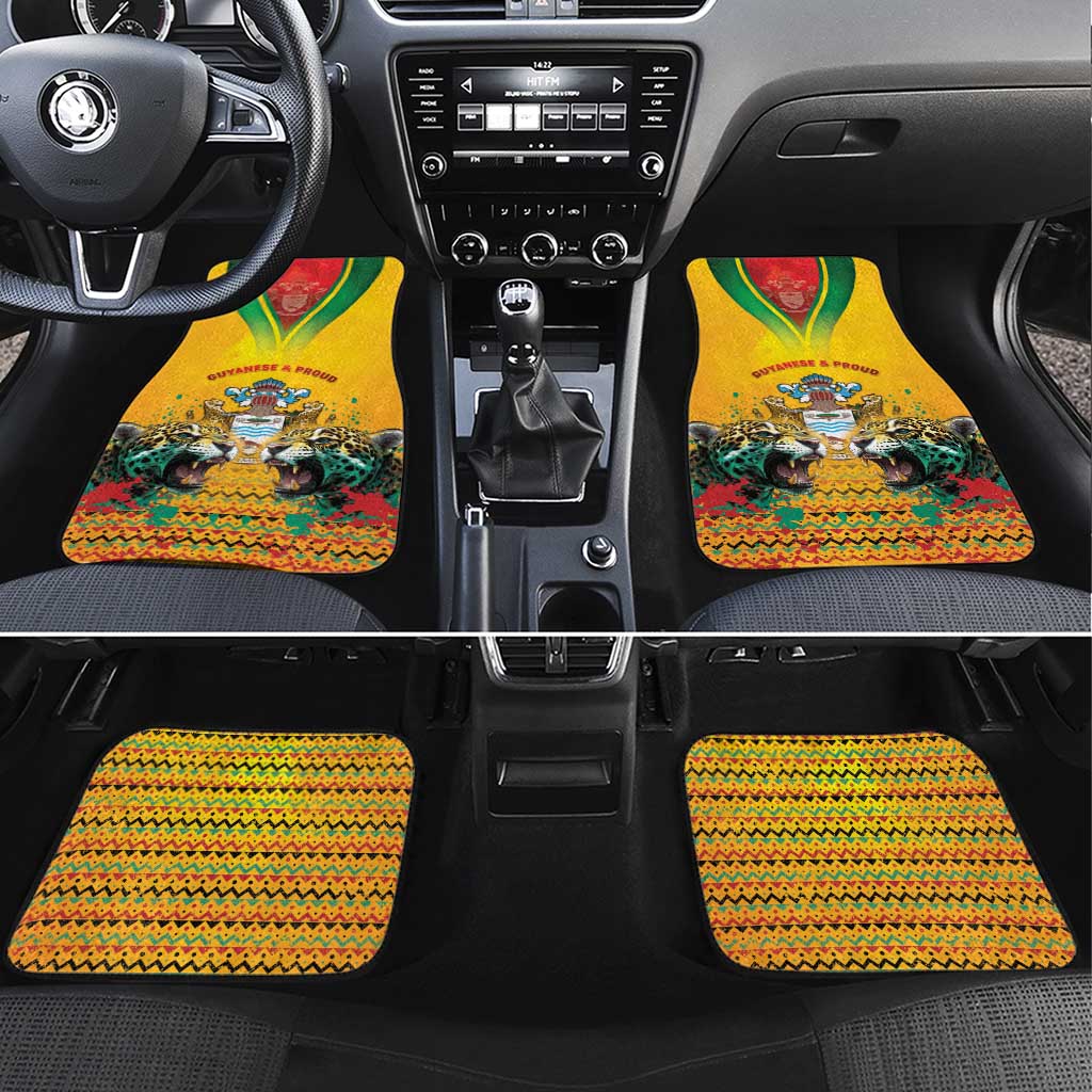 Guyana Emancipation Day Car Mats Guyanese And Pride - Wonder Print Shop